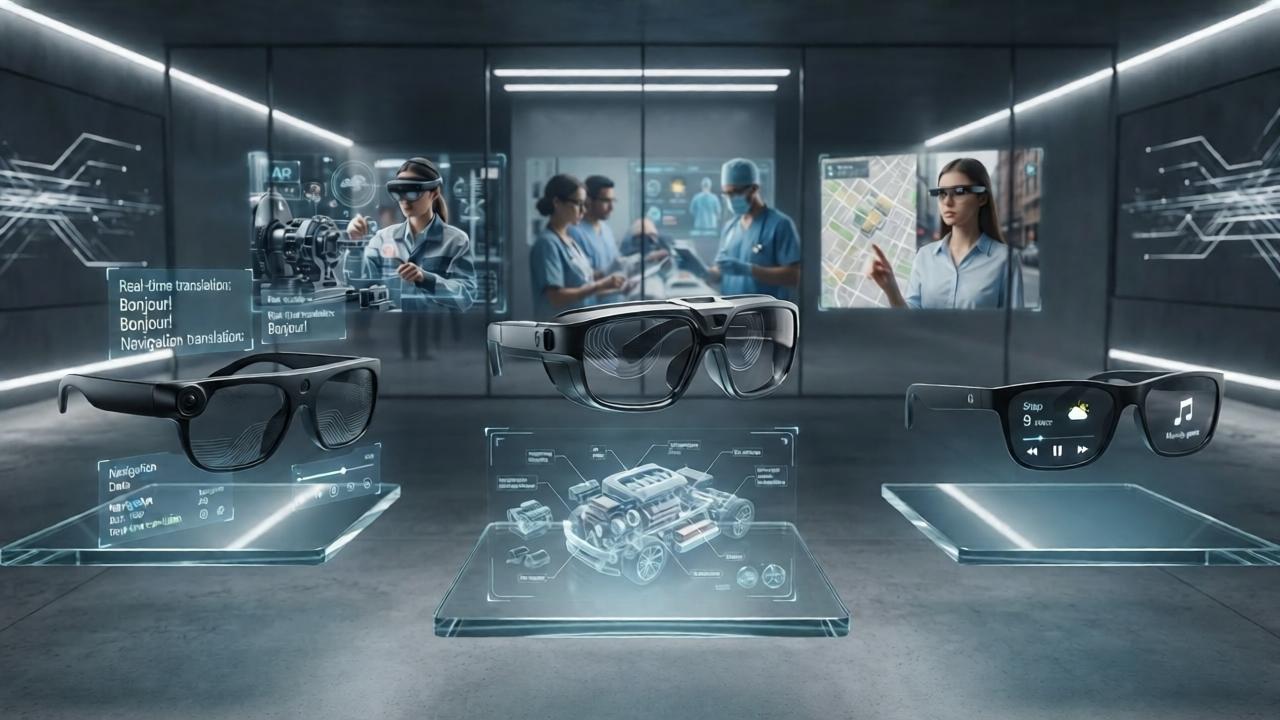 Smart Glasses in 2026: AI, AR Display and the Future of Wearable Computing