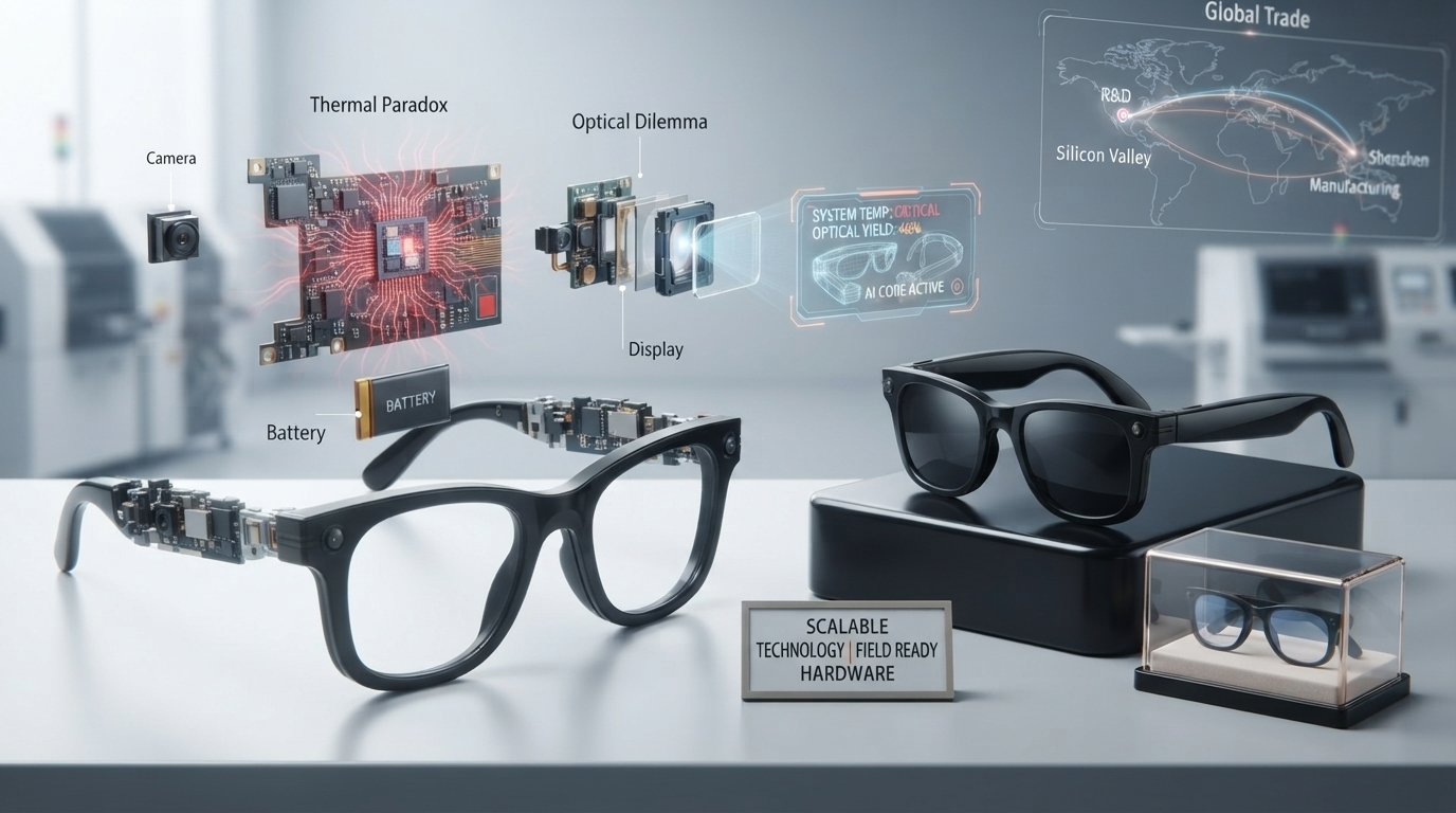 The Reality Check Behind AI Smart Glasses: Hype vs. Hard Industry Hurdles