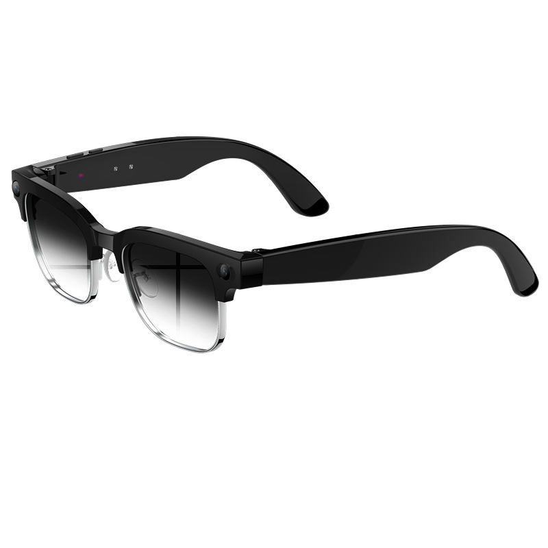 W630T AI smart camera glasses 8MP WiFi photo transfer voice translation bluetooth call daily‑use smart glasses 4GB memory sunglasses