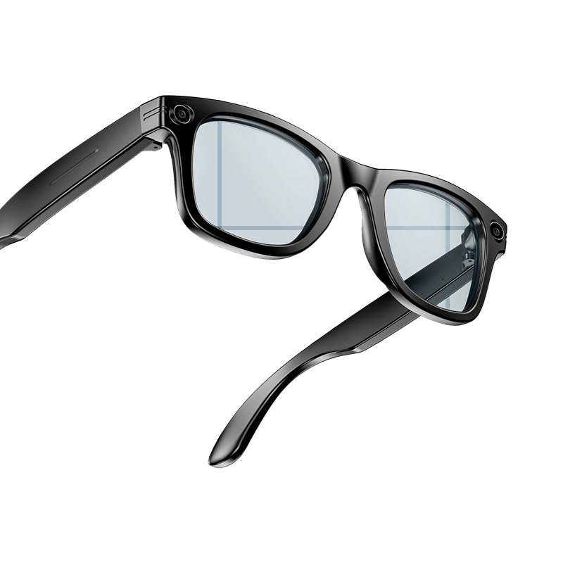 AI Audio Smart Eyewear, ENC Dual‑Microphone Bluetooth Call,  Voice Translation, 8MP Camera Smart Glasses W610T - Smart G...