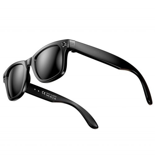 AI Translation Smart Glasses, 8MP Camera, WiFi File Transfer, Bluetooth Call, Slide Touch Control Smart Eyewear W610 - Sma...