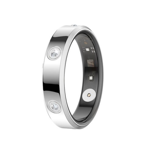 Stainless Steel Smart Ring, Pedometer Heart Rate Health Tracker Bulk Wholesale HR01 - Smart Rings - AISmart Technology Co....