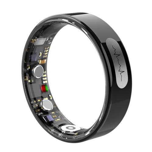 OEM ODM Smart Rings｜B2B Manufacturer Stainless Steel Wearable With AI ECG, Temperature & Blood Pressure TK30 - Smart...