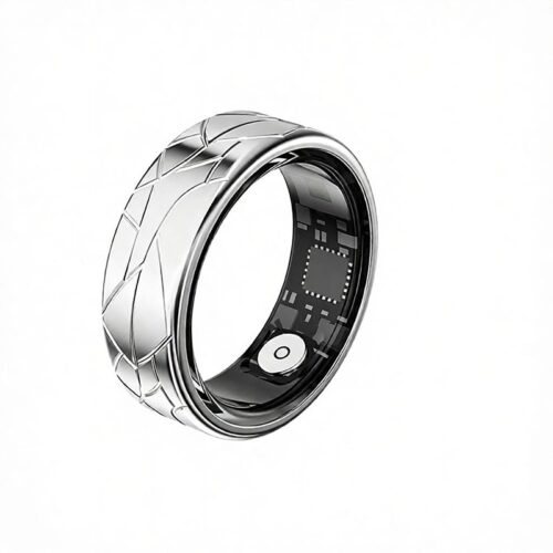 Slide-Type Stainless Steel Smart Health Ring | Bulk Supplier PX02 slide smart ring - Smart Rings - AISmart Technology Co.,...