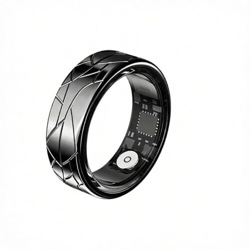 Slide-Type Stainless Steel Smart Health Ring | Bulk Supplier PX02 slide smart ring - Smart Rings - AISmart Technology Co.,...