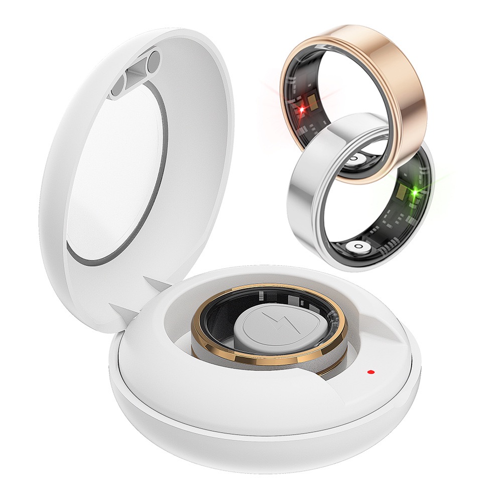 Smart Ring Charging Case Clear Magnetic Plastic Charging Case For Smart Ring | OEM ODM Manufacturer - Charging Cases for S...