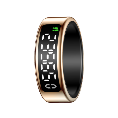 Display Smart Ring Wearable Intelligent Ring with LED Display & Touch Screen, B2B Manufacturer Factory Direct Supply S...