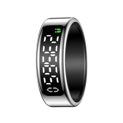 Display Smart Ring Wearable Intelligent Ring with LED Display & Touch Screen, B2B Manufacturer Factory Direct Supply S...